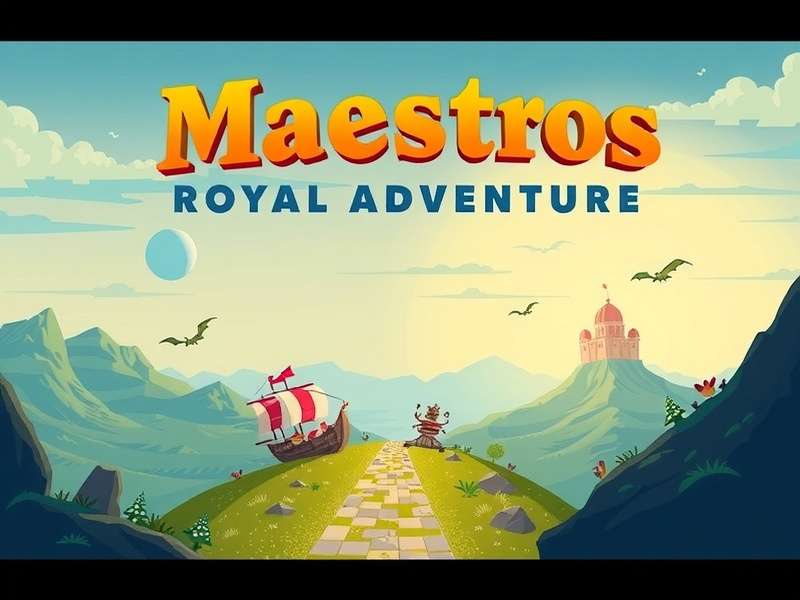 Maestros Royal Adventure Game Cover - Arjun 'Maestro' Patel standing in Uttarakhand valley with Himalayan mountains in background, traditional Kumaoni attire with mystical elements